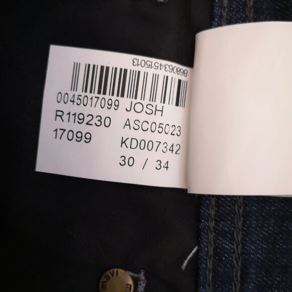 Mavi Josh Bootcut Men's Size 30/34 Perfectly Broken In Premium Denim Jeans - Picture 12 of 15